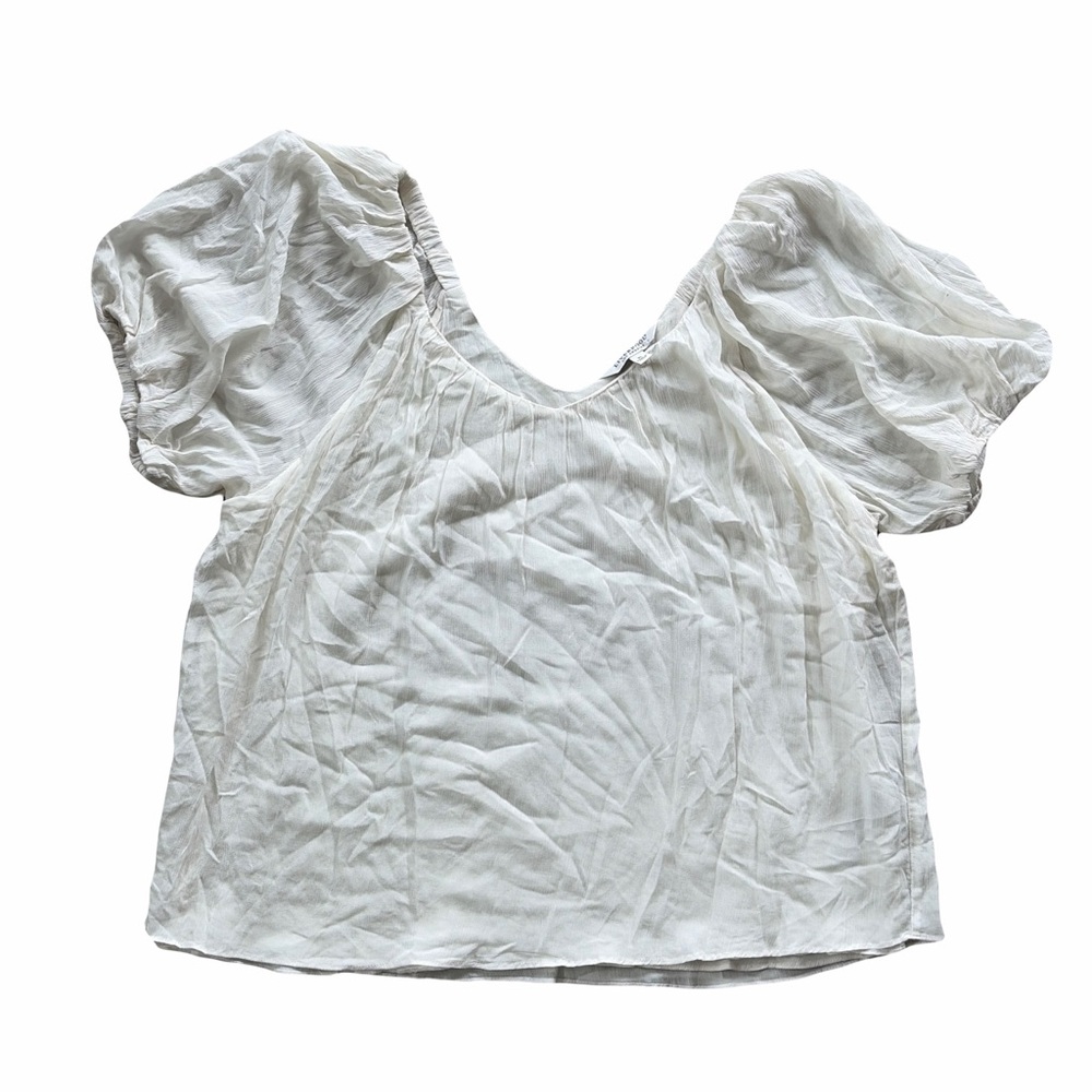 New Liverpool Los Angeles Puff Sleeve Blouse